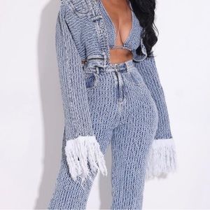 Nicole Lynel Light As A Feather Jacket only.